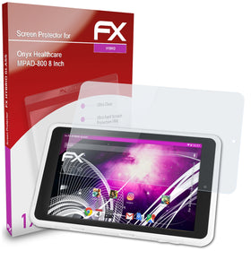 atFoliX FX-Hybrid-Glass Panzerglasfolie für Onyx Healthcare MPAD-800 (8 Inch)