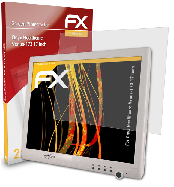 atFoliX FX-Antireflex Displayschutzfolie für Onyx Healthcare Venus-173 (17 Inch)