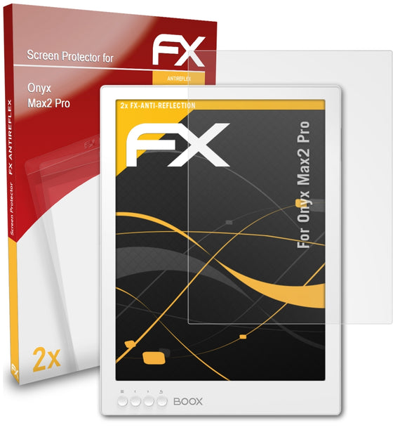 atFoliX FX-Antireflex Displayschutzfolie für Onyx Max2 Pro
