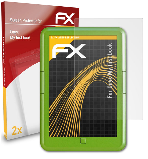 atFoliX FX-Antireflex Displayschutzfolie für Onyx My first book