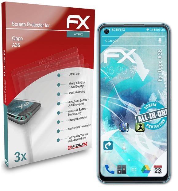 atFoliX FX-ActiFleX Displayschutzfolie für Oppo A36