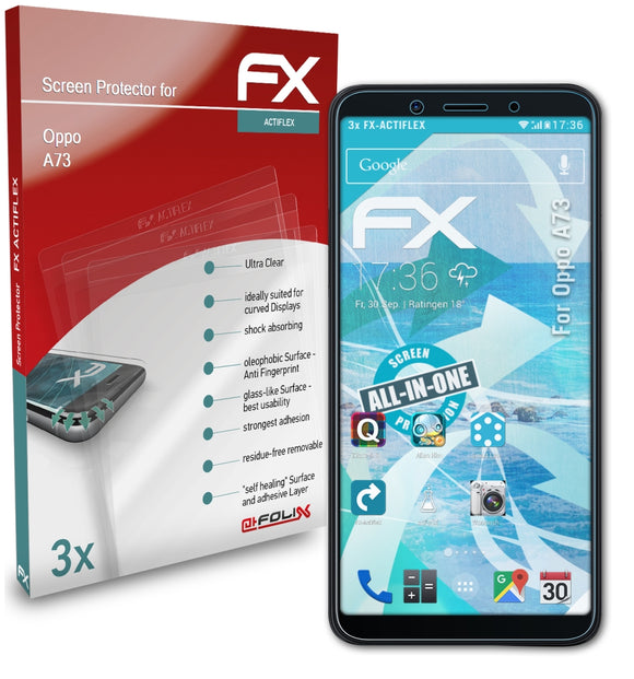 atFoliX FX-ActiFleX Displayschutzfolie für Oppo A73