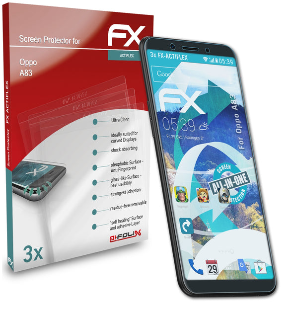 atFoliX FX-ActiFleX Displayschutzfolie für Oppo A83