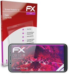 atFoliX FX-Hybrid-Glass Panzerglasfolie für Oppo F5 Youth