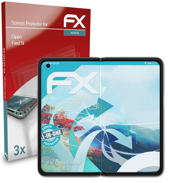 atFoliX FX-ActiFleX Displayschutzfolie für Oppo Find N