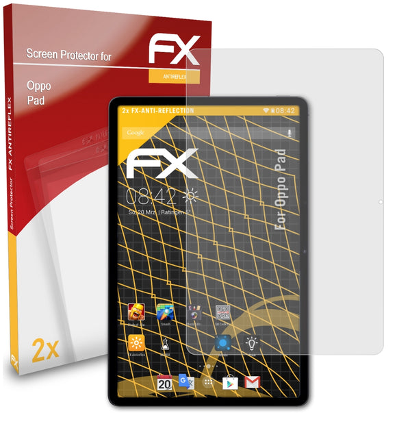 atFoliX FX-Antireflex Displayschutzfolie für Oppo Pad