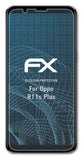 Schutzfolie atFoliX kompatibel mit Oppo R11s Plus, ultraklare FX (3X)