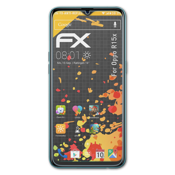 atFoliX FX-Antireflex Displayschutzfolie für Oppo R15x