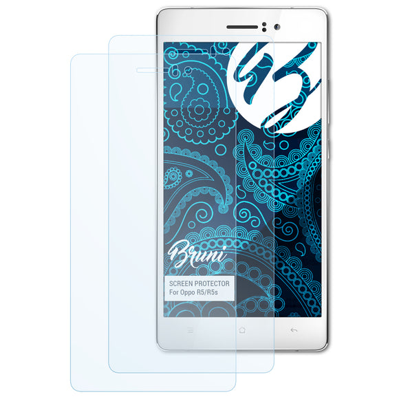 Bruni Basics-Clear Displayschutzfolie für Oppo R5/R5s