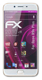 Glasfolie atFoliX kompatibel mit Oppo R9s Plus, 9H Hybrid-Glass FX