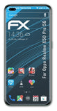 Schutzfolie atFoliX kompatibel mit Oppo Realme X50 Pro 5G, ultraklare FX (3X)