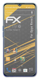 Panzerfolie atFoliX kompatibel mit Oppo Reno3, entspiegelnde und stoßdämpfende FX (3X)