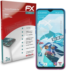 atFoliX FX-ActiFleX Displayschutzfolie für Oppo RX17 Neo