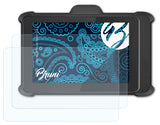 Schutzfolie Bruni kompatibel mit Oracle Micros Tablet 721P, glasklare (2X)