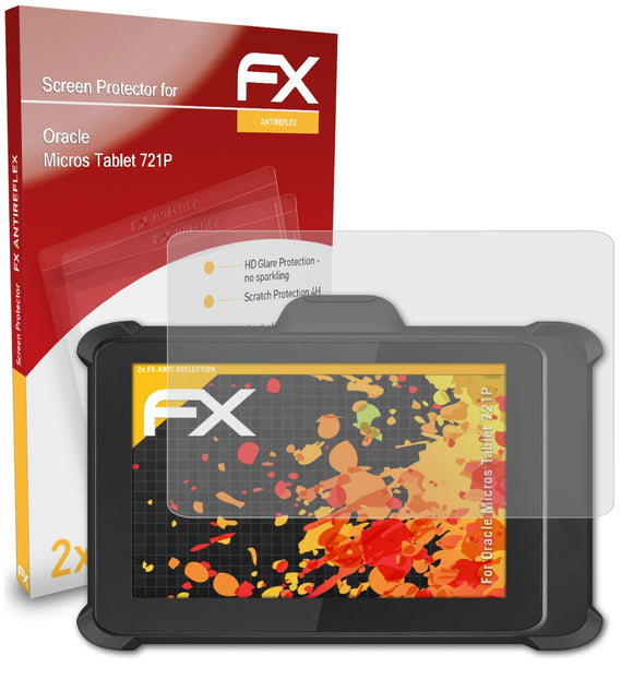 atFoliX FX-Antireflex Displayschutzfolie für Oracle Micros Tablet 721P