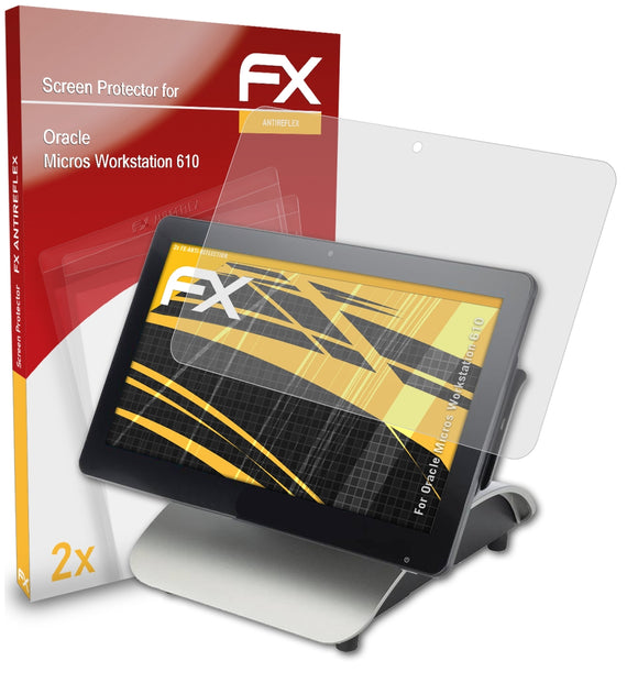 atFoliX FX-Antireflex Displayschutzfolie für Oracle Micros Workstation 610