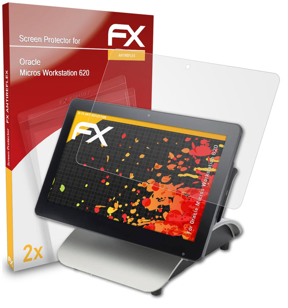 atFoliX FX-Antireflex Displayschutzfolie für Oracle Micros Workstation 620