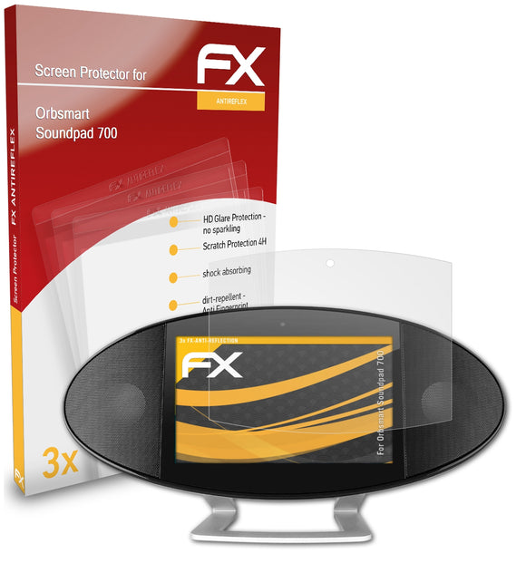 atFoliX FX-Antireflex Displayschutzfolie für Orbsmart Soundpad 700
