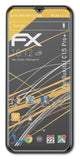 Panzerfolie atFoliX kompatibel mit Oukitel C15 Pro+, entspiegelnde und stoßdämpfende FX (3X)