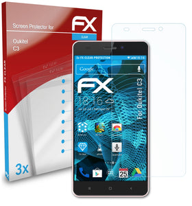 atFoliX FX-Clear Schutzfolie für Oukitel C3