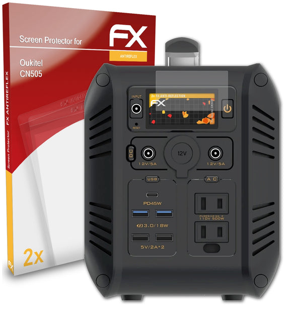 atFoliX FX-Antireflex Displayschutzfolie für Oukitel CN505