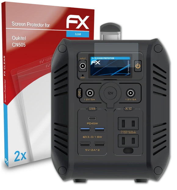 atFoliX FX-Clear Schutzfolie für Oukitel CN505