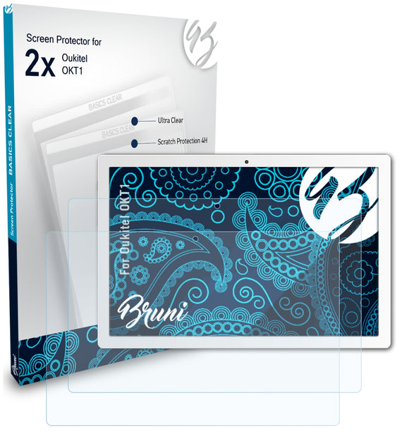 Bruni Basics-Clear Displayschutzfolie für Oukitel OKT1