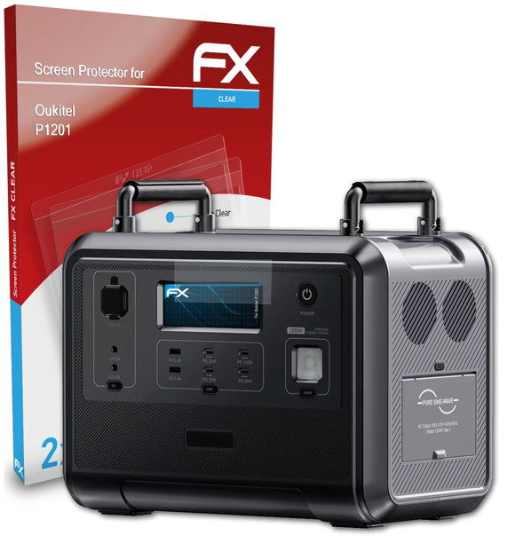 atFoliX FX-Clear Schutzfolie für Oukitel P1201