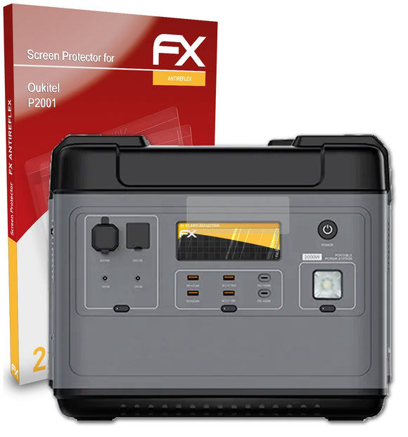 atFoliX FX-Antireflex Displayschutzfolie für Oukitel P2001