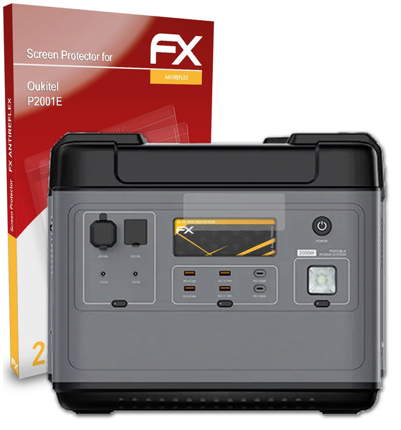 atFoliX FX-Antireflex Displayschutzfolie für Oukitel P2001E