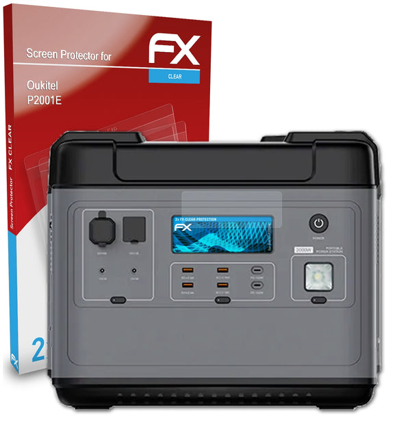 atFoliX FX-Clear Schutzfolie für Oukitel P2001E