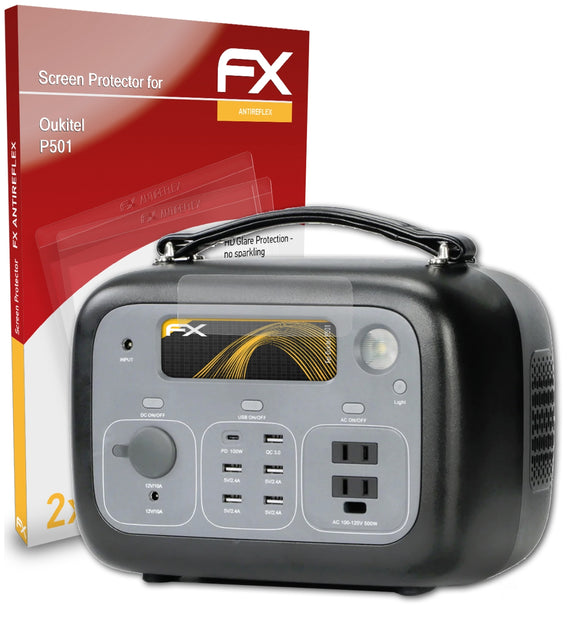 atFoliX FX-Antireflex Displayschutzfolie für Oukitel P501