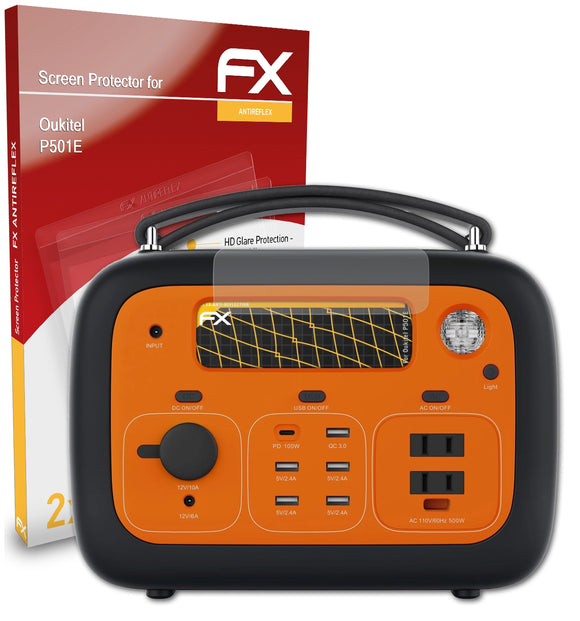 atFoliX FX-Antireflex Displayschutzfolie für Oukitel P501E