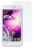 Glasfolie atFoliX kompatibel mit Oukitel U7 Pro, 9H Hybrid-Glass FX