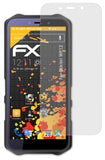 Panzerfolie atFoliX kompatibel mit Oukitel WP12, entspiegelnde und stoßdämpfende FX (3X)