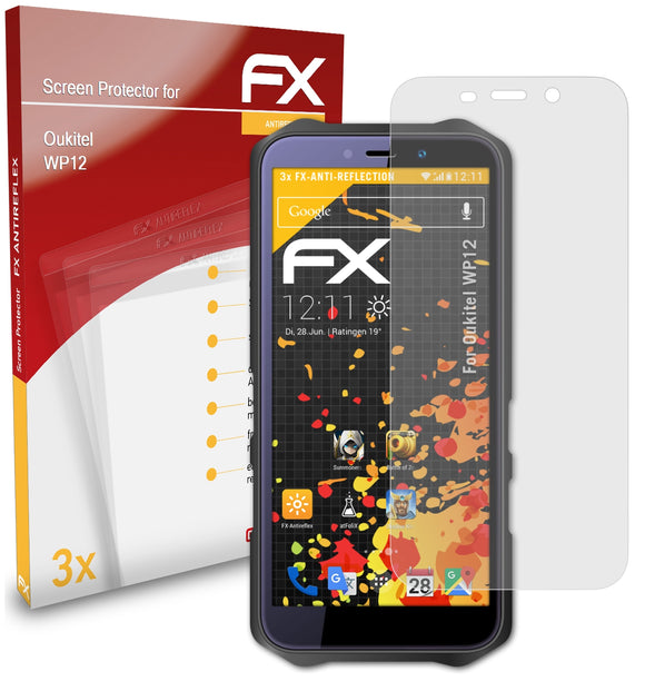 atFoliX FX-Antireflex Displayschutzfolie für Oukitel WP12