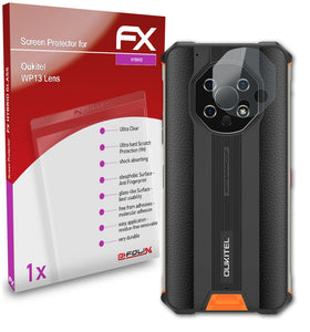 atFoliX FX-Hybrid-Glass Panzerglasfolie für Oukitel WP13 Lens