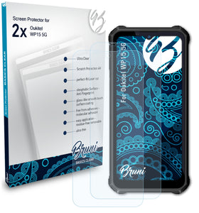 Bruni Basics-Clear Displayschutzfolie für Oukitel WP15 5G