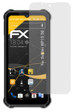 Panzerfolie atFoliX kompatibel mit Oukitel WP15 5G, entspiegelnde und stoßdämpfende FX (3X)