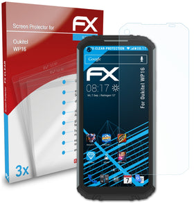 atFoliX FX-Clear Schutzfolie für Oukitel WP16