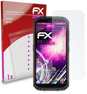 atFoliX FX-Hybrid-Glass Panzerglasfolie für Oukitel WP18