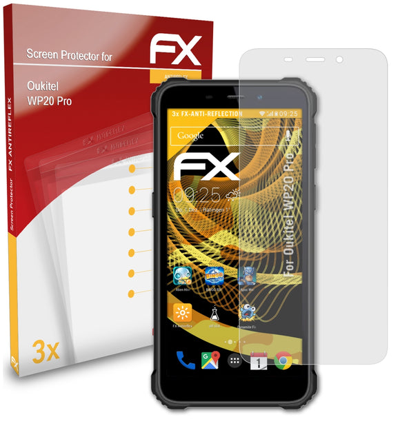 atFoliX FX-Antireflex Displayschutzfolie für Oukitel WP20 Pro