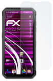 Glasfolie atFoliX kompatibel mit Oukitel WP21, 9H Hybrid-Glass FX
