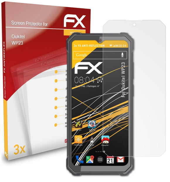 atFoliX FX-Antireflex Displayschutzfolie für Oukitel WP23