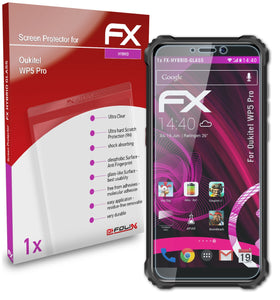 atFoliX FX-Hybrid-Glass Panzerglasfolie für Oukitel WP5 Pro