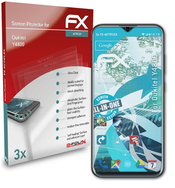 atFoliX FX-ActiFleX Displayschutzfolie für Oukitel Y4800