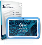 Bruni Basics-Clear Displayschutzfolie für Padgene 7 Zoll Kinder Tablet