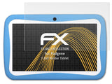 Panzerfolie atFoliX kompatibel mit Padgene 7 Zoll Kinder Tablet, entspiegelnde und stoßdämpfende FX (2X)