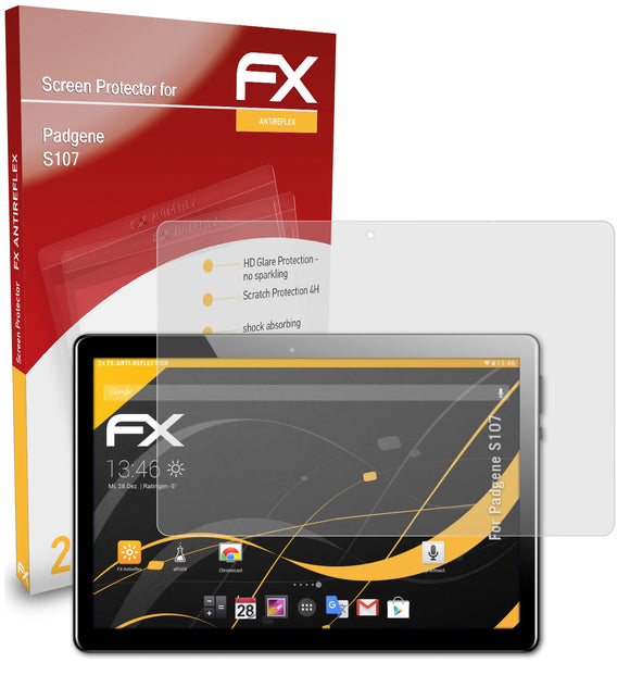 atFoliX FX-Antireflex Displayschutzfolie für Padgene S107