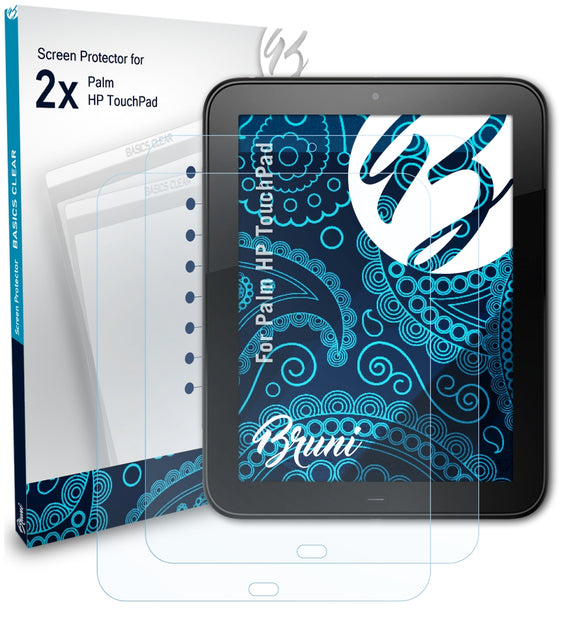 Bruni Basics-Clear Displayschutzfolie für Palm HP TouchPad